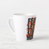 Grunge Style Courage and Life Quote Latte Mok (Linkerhoek)