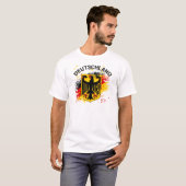 Grunge style Deutschland - Germany Design T-shirt (Voorkant volledig)