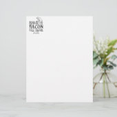 Grunge Style heeft Bacon op reis (Staand voorkant)