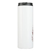 Grunge Style I Love My Girlfriend Heart Design Thermosbeker (Achterkant)