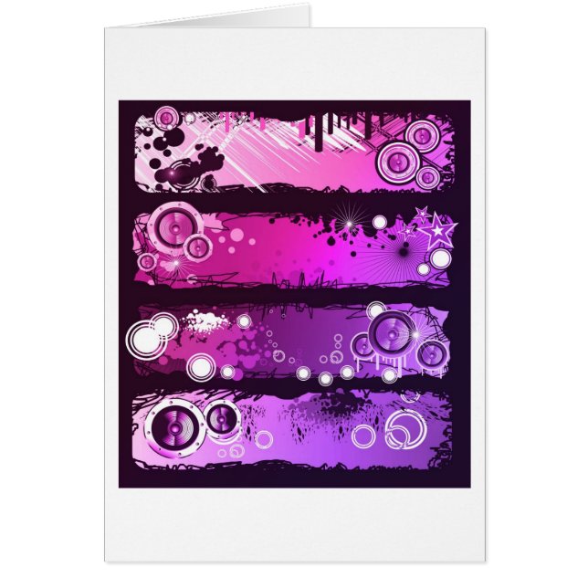 Grunge Style Music Banner 3 (Voorkant)