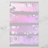 Grunge Style Music Banner 3 Briefpapier (Voorkant)