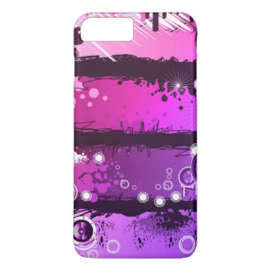 Grunge Style Music Banner 3 iPhone 8/7 Plus Hoesje