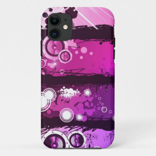 Grunge Style Music Banner 3 Case-Mate iPhone Case