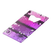 Grunge Style Music Banner 3 Creditkaart Flessenopener (Achterkant Gekanteld)