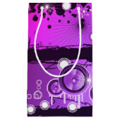 Grunge Style Music Banner 3 Klein Cadeauzakje (Voorkant)