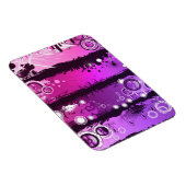 Grunge Style Music Banner 3 Magneet (Rechterzijde)