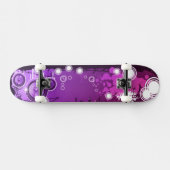Grunge Style Music Banner 3 Skateboard (Horizontaal)