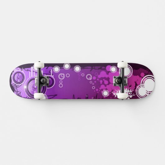 Grunge Style Music Banner 3 Skateboard (Horizontaal)