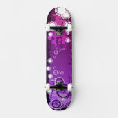 Grunge Style Music Banner 3 Skateboard (Voorkant)