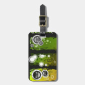 Grunge Style Music Banner Bagagelabel (Voorkant verticaal)