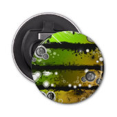 Grunge Style Music Banner Button Flesopener (Voorkant)