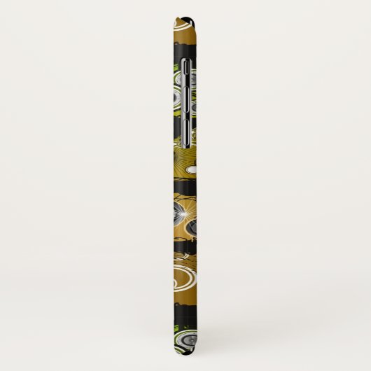 Grunge Style Music Banner Case-Mate iPhone Case (Achterkant/links)