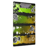 Grunge Style Music Banner Klembord (Rechts)