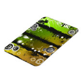 Grunge Style Music Banner Magneet (Linkerzijde)
