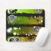 Grunge Style Music Banner Muismat (Met muis)
