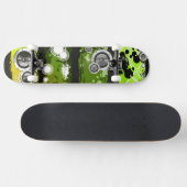 Grunge Style Music Banner Skateboard (Horizontaal)