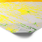 Grunge Style Number 9 Billiards Ball Poster (Hoek)