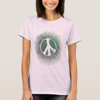 Grunge Style Peace Symbol Dames, organisch T-shirt