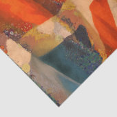 Grunge Style Union Jack British Flag Waving Tissuepapier (Detail)