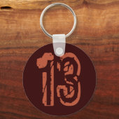 GRUNGE STYLNUMMER 13 SLEUTELHANGER (Voorkant)