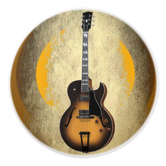 Grunge Sunburst Guitar Knob Keramische Knop (Voorkant)