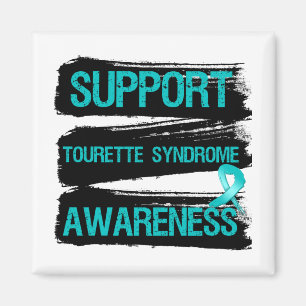 Grunge - Support Tourette Syndrome Awareness Magneet