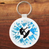 Grunge surfer sleutelhanger (Voorkant)