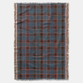 Grunge Tartan Deken (Voorkant Verticaal)