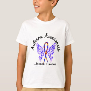 Grunge Tattoo Butterfly 6.1 Autisme T-shirt