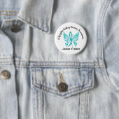 Grunge Tattoo Butterfly 6.1 PKD Ronde Button 5,7 Cm (In situ)