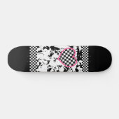 Grunge Tattoo Heart Skateboard (Horizontaal)