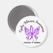 Grunge Tattoo vlinder 6.1 Cystische fibrose Magneet (Voorkant / Achterkant)