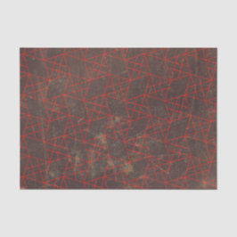 Grunge Texture Elegant Classy Weathered Red Gray Tissuepapier