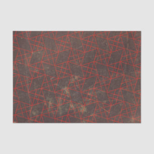 Grunge Texture Elegant Classy Weathered Red Gray Tissuepapier