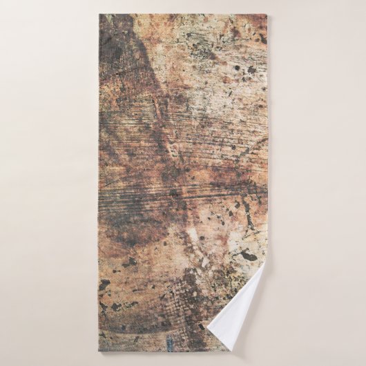 Grunge texture grunge textuurwand badhanddoek (Badhanddoek)