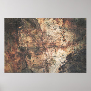 Grunge texture grunge textuurwand poster