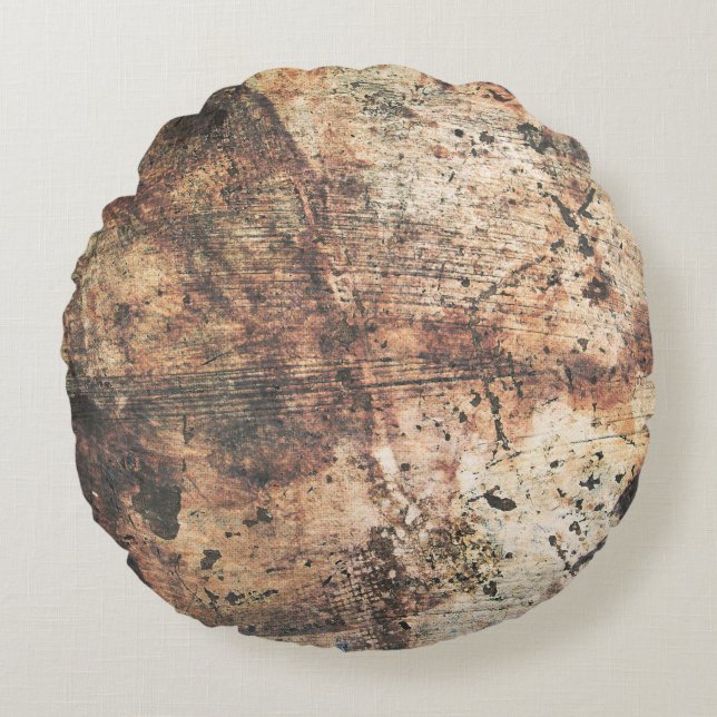 Grunge texture grunge textuurwand rond kussen (Voorkant)