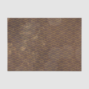 Grunge Textured Pattern Abstract Geometric Deco Tissuepapier