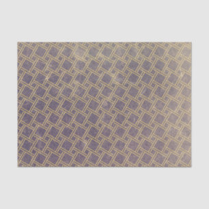 Grunge Textured Pattern Abstract Geometric Deco Tissuepapier