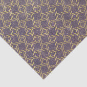 Grunge Textured Pattern Abstract Geometric Deco Tissuepapier (Detail)