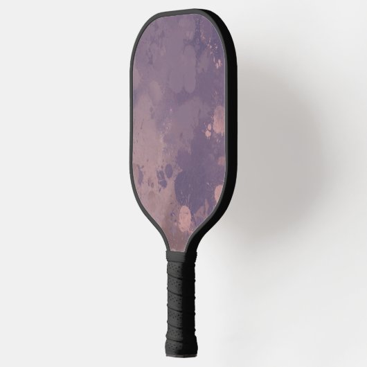 Grunge textuur achtergrond afdruk grafisch decorat pickleball paddle (Links)