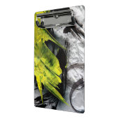 Grunge textuur expressieve penseelstreken mini klembord (Angled2)