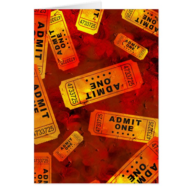 Grunge Tickets (Voorkant)