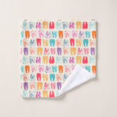 Grunge Tooth Pattern Bad Handdoek (Wasdoekje)