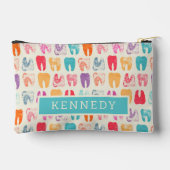 Grunge Tooth Pattern Etui (Achterkant)