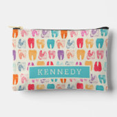 Grunge Tooth Pattern Etui (Voorkant)