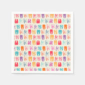 Grunge Tooth Pattern Servet (Voorkant)