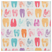 Grunge Tooth Pattern Stof (Close Up)