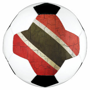 Grunge Trinidad en de Vlag van Tobago Voetbal